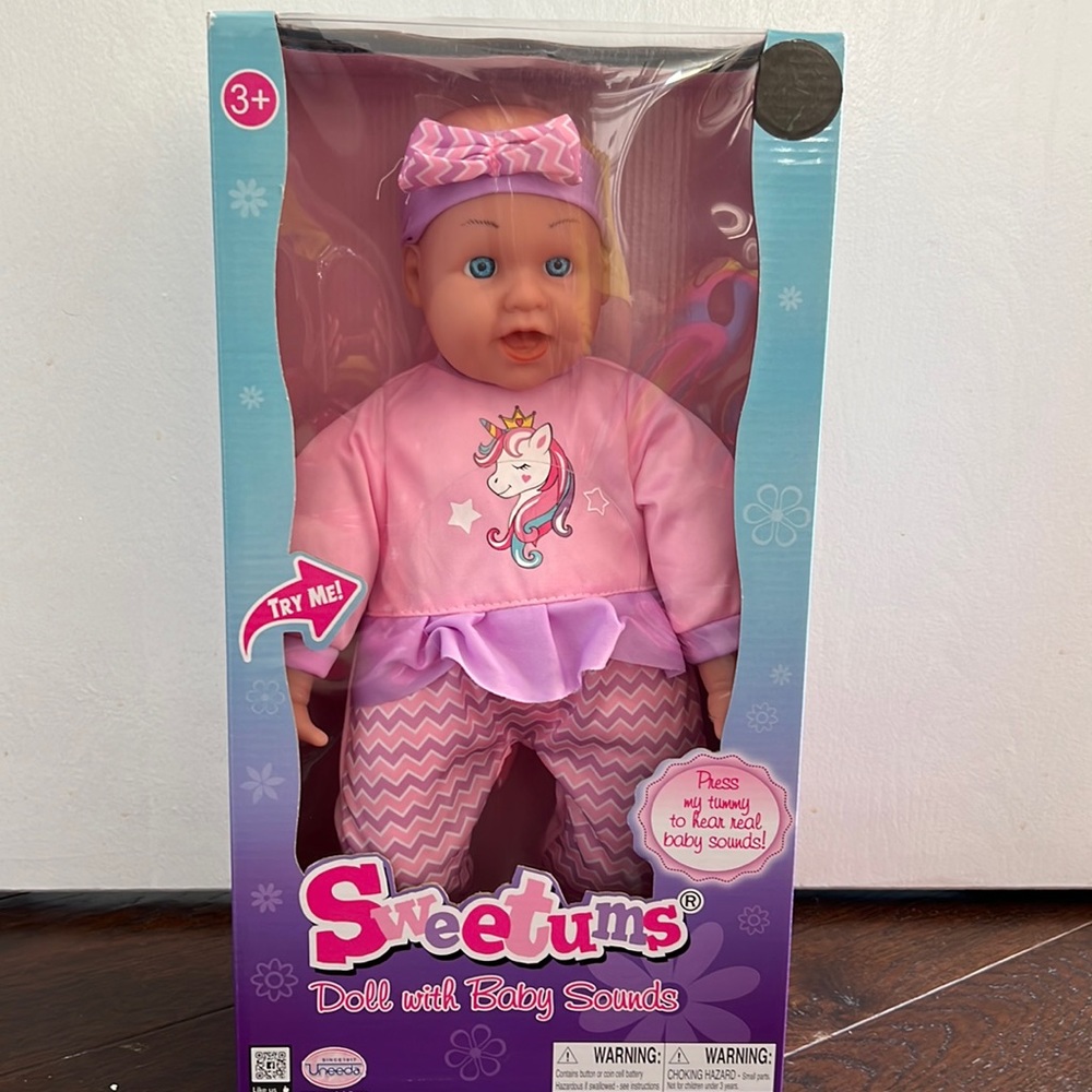 Doll with baby sounds